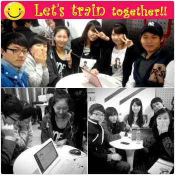 FunFun English~ Let's train together!